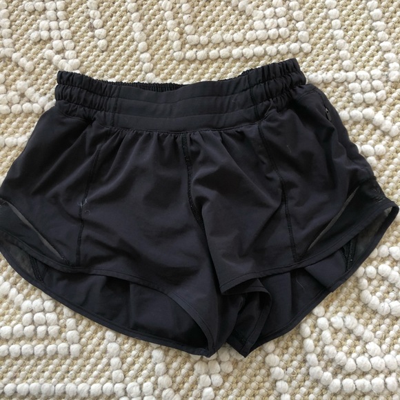 lululemon athletica Pants - Black Lululemon hotty hot shorts